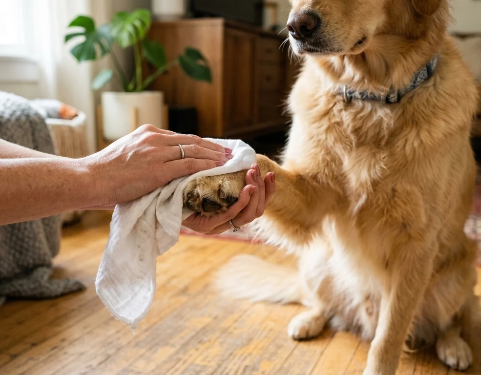 Dog Paw Care: Protecting Paws from Hot Pavement, Ice, and Salt