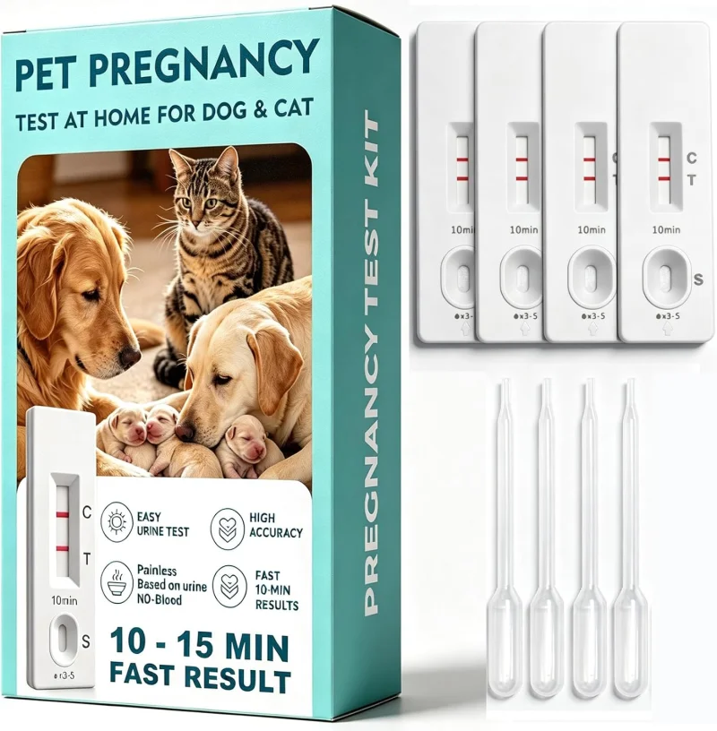 Pregnancy Test Kit, At-Home Urine Test for Female Dogs