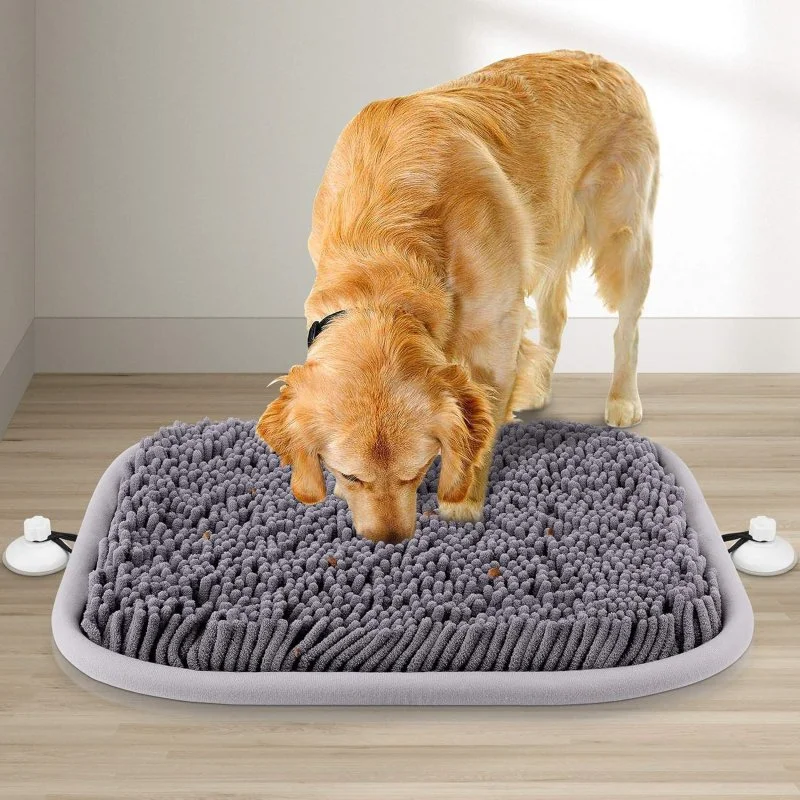 17'' x 21'' Sniff Mat for Boredom Helps Slow Eating and Keep Busy Encourages Natural Foraging Skills Stress Relief